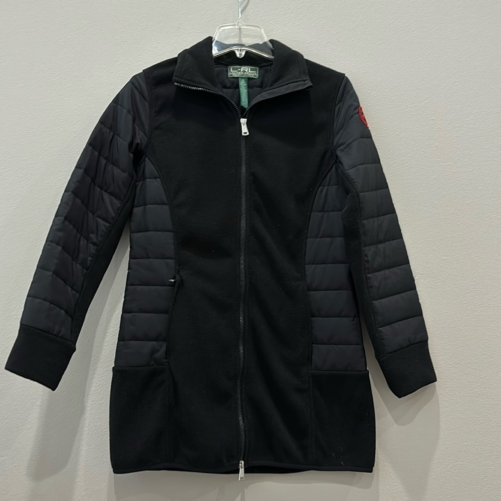Women’s Ralph Lauren Black Thermal/Puffer Jacket Size XS